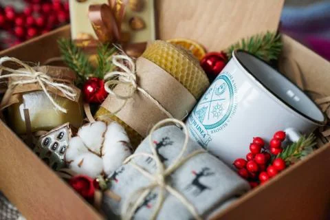 Gift for man Stock Photos