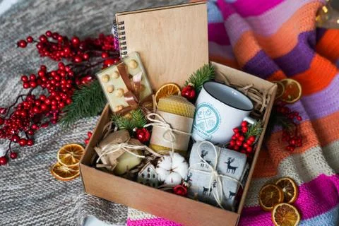 Gift for man Stock Photos