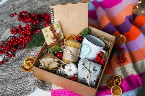 Gift for man Stock Photos