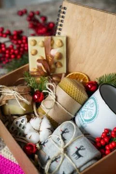 Gift for man Stock Photos