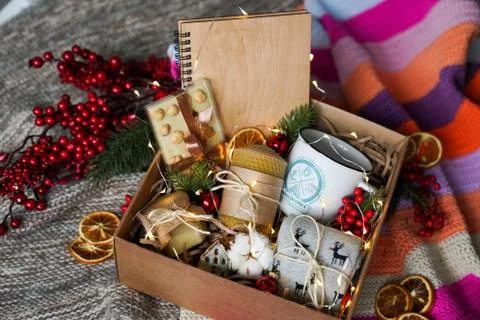 Gift for man Stock Photos