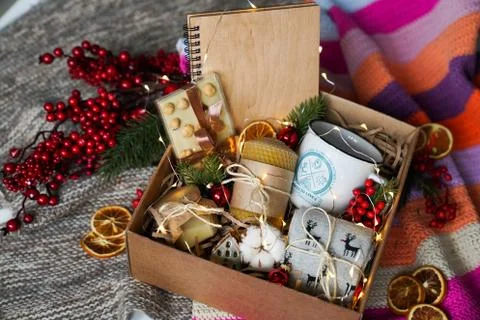 Gift for man Stock Photos