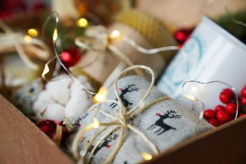 Gift for man Stock Photos