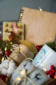 Gift for man Stock Photos