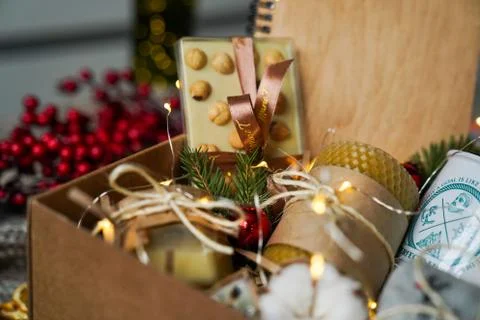 Gift for man Stock Photos