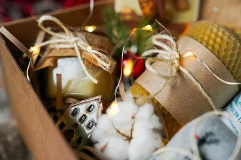 Gift for man Stock Photos