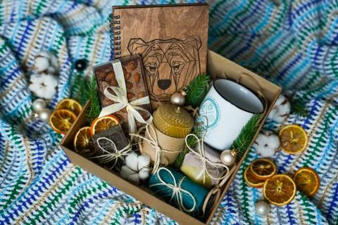 Gift for man Stock Photos