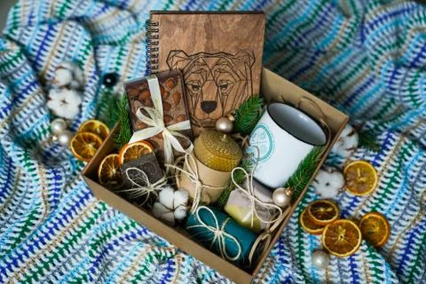 Gift for man Stock Photos