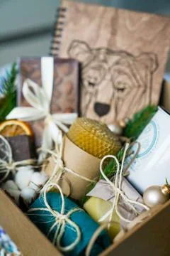 Gift for man Stock Photos