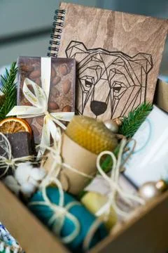 Gift for man Stock Photos