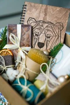 Gift for man Stock Photos