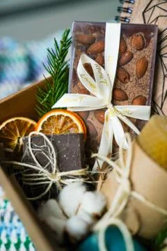 Gift for man Stock Photos