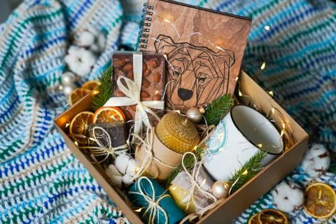 Gift for man Stock Photos