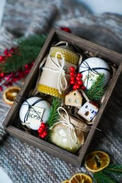 Gift for man Stock Photos