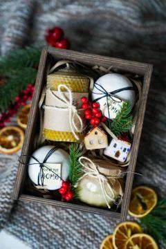 Gift for man Stock Photos