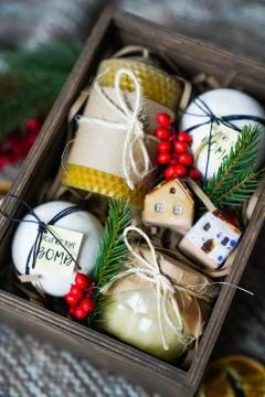 Gift for man Stock Photos