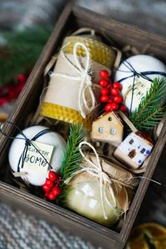 Gift for man Stock Photos