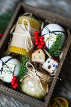 Gift for man Stock Photos
