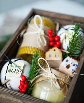 Gift for man Stock Photos