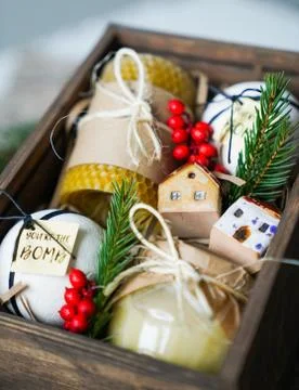 Gift for man Stock Photos