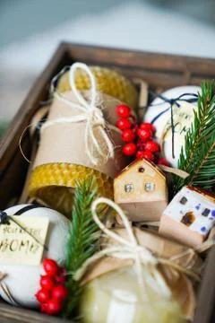 Gift for man Stock Photos