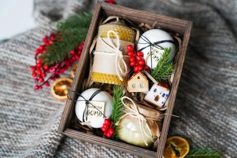 Gift for man Stock Photos