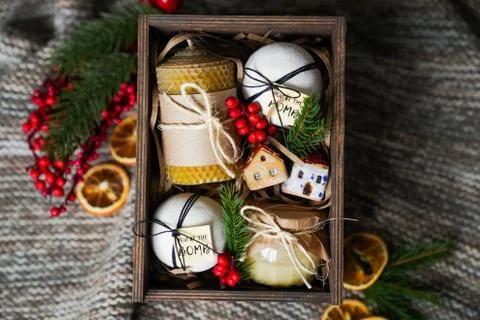 Gift for man Stock Photos