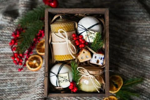 Gift for man Stock Photos