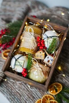 Gift for man Stock Photos