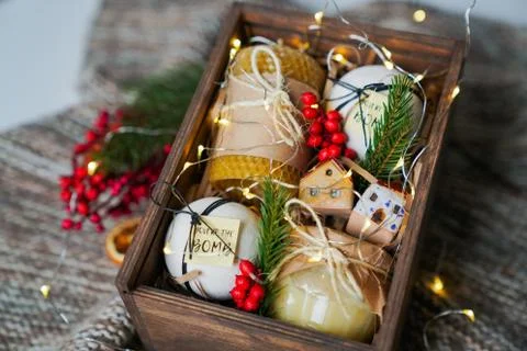 Gift for man Stock Photos