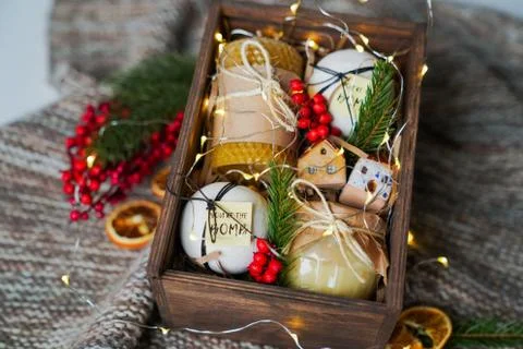 Gift for man Stock Photos