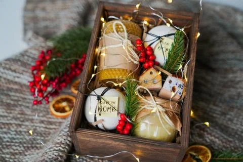 Gift for man Stock Photos