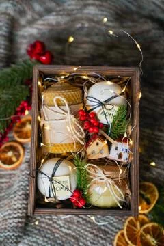 Gift for man Stock Photos