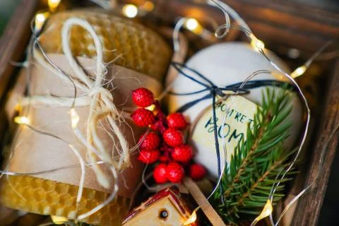 Gift for man Stock Photos