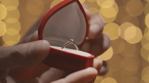 Gift that is meant to be opened promises happiness and most tender moments life Video stock 255053824
