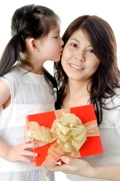 Gift for mom Stock Photos