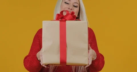 Gift, New Year concept Stock Footage 98514532