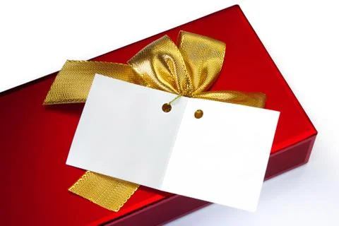 Gift note Stock Photos