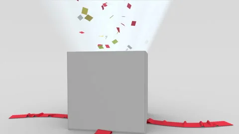 Gift is Opened 動画素材 298712663