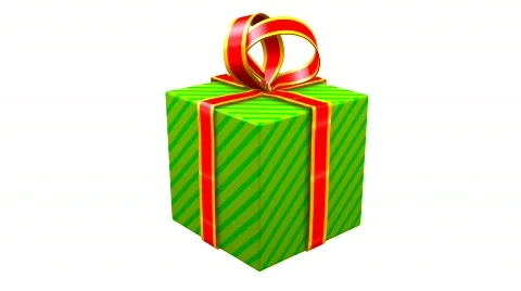 Gift Opening Video stock 88261