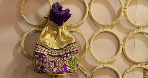 Gift pack at Luxurious Birthday Function Stock Footage 99502960