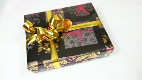 Gift package for all occasions Vídeos de archivo 10716025