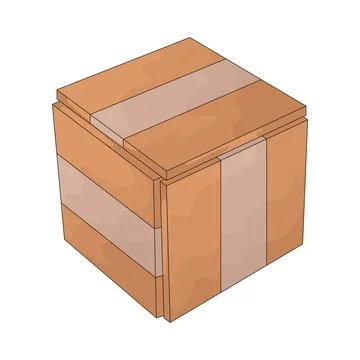 Gift package illustration Stock Illustration