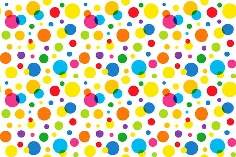 Gift packing paper colourful bibbles Stock Illustration