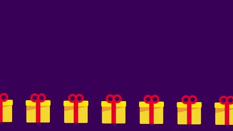 Gift Parade Display Stock Footage 335630789