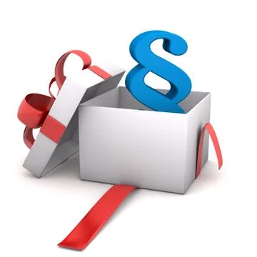 Gift paragraph Stock Illustration