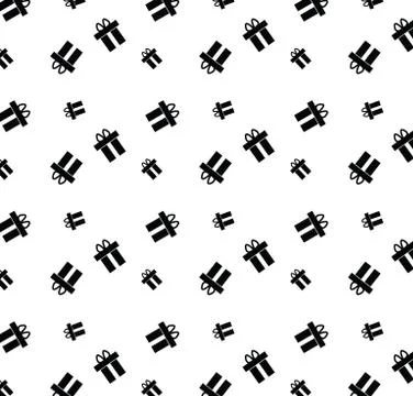 Gift pattern. gift texture Background Stock Illustration