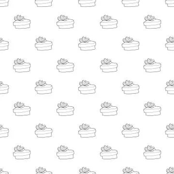 Gift pattern seamless Stock Illustration