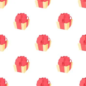 Gift pattern seamless vector Stockillustratie