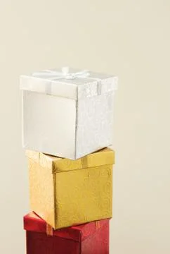 Gift Present Box Foto stock